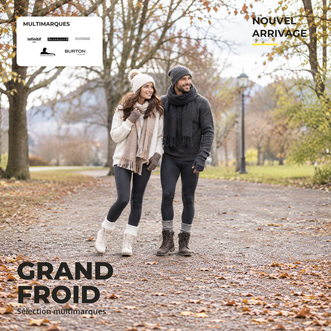 Arrivage grand froid : vêtements et accessoires d’hiver multimarques