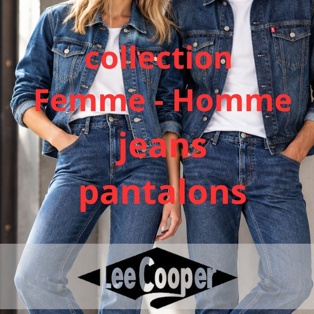 Arrivage Lee Cooper : jeans et pantalons femme et homme