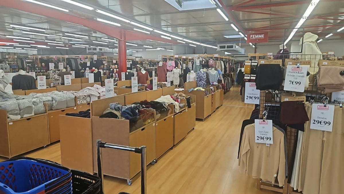 Magasin Au Fil des Marques de Coignières : vue d'ensemble