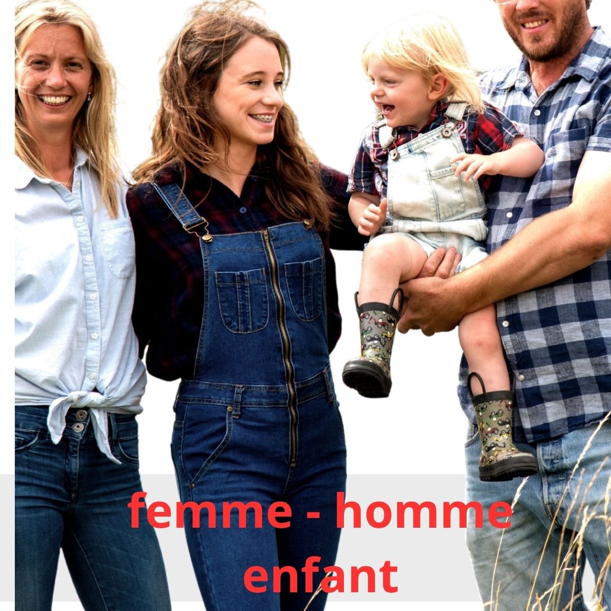 Arrivage Femme, Homme et Enfant d’une grande marque américaine