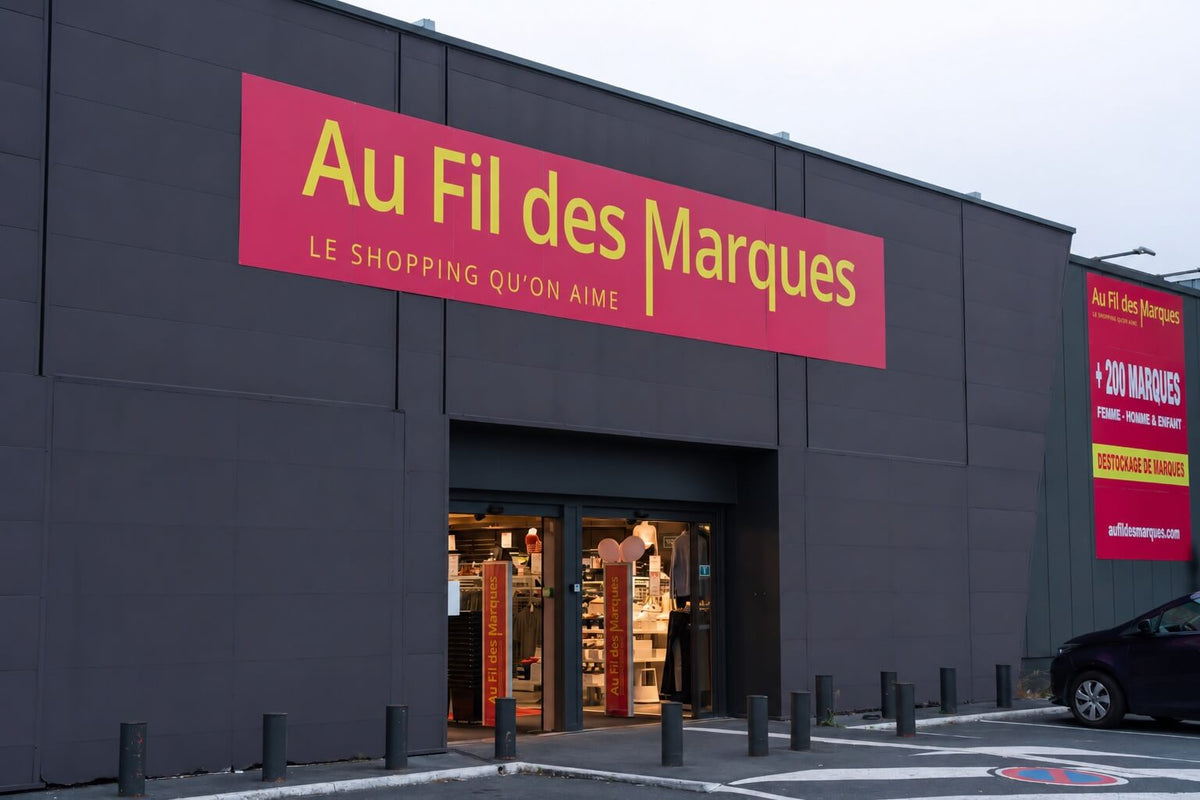 Façade du magasin Au Fil des Marques