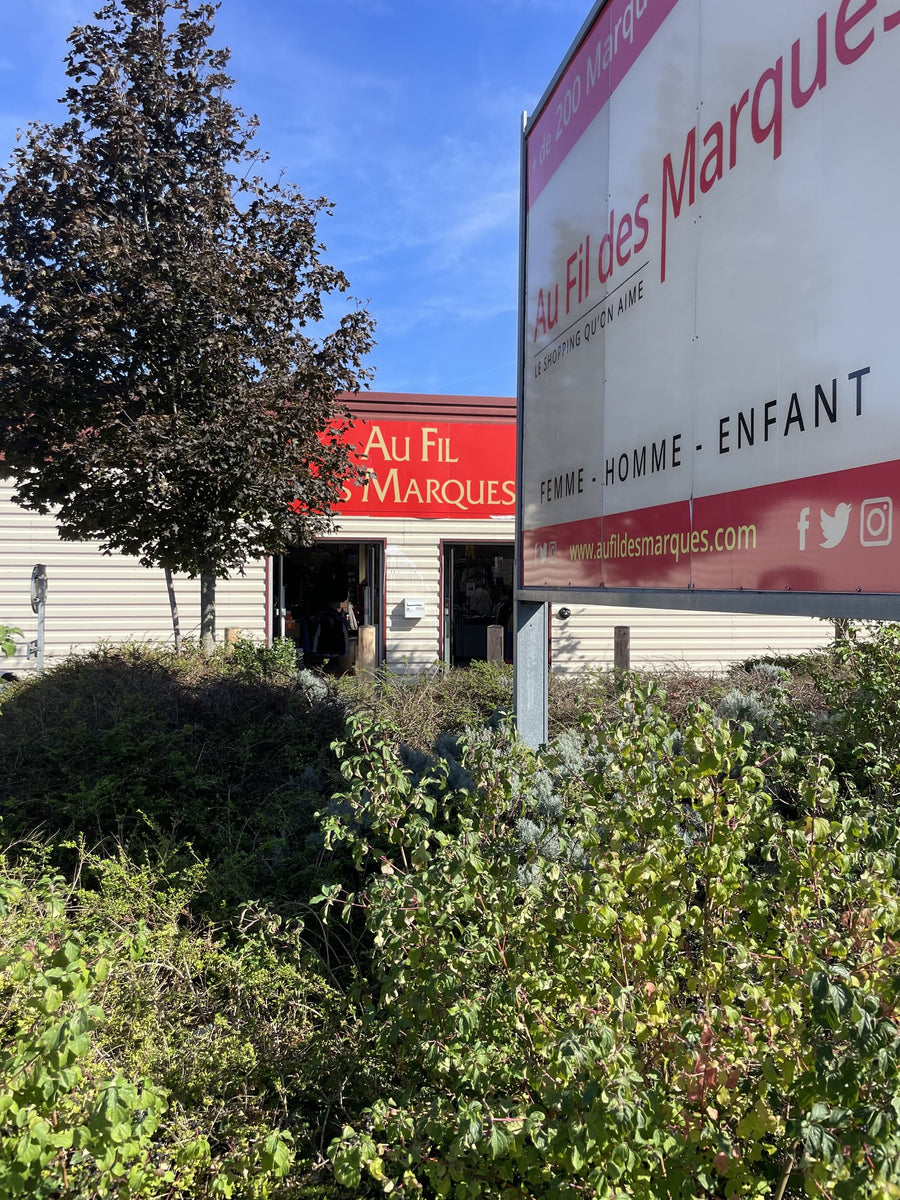 Magasin Au Fil des Marques de Niort : enseigne et accès au magasin