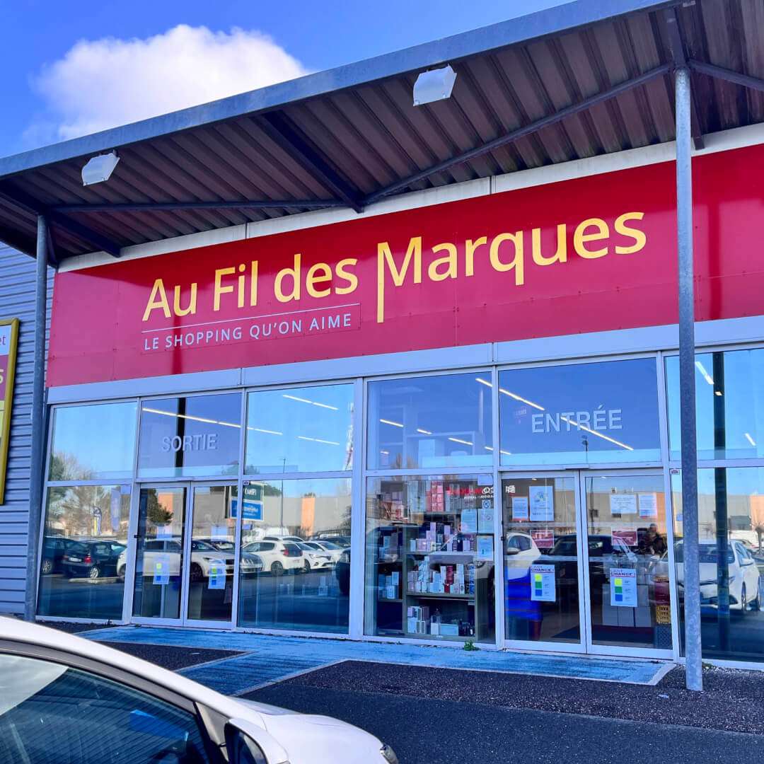 Magasin Au Fil des Marques de La Teste-de-Buch : entrée